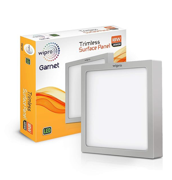 Wipro Garnet Trimless Surface Panel Light